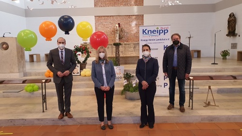 Den 200. Geburtstag des Pfarrers Sebastian Kneipp beging der Landshuter Kneippverein in einer gelungenen Feier in der Piuskirche. Foto: Kneippverein.