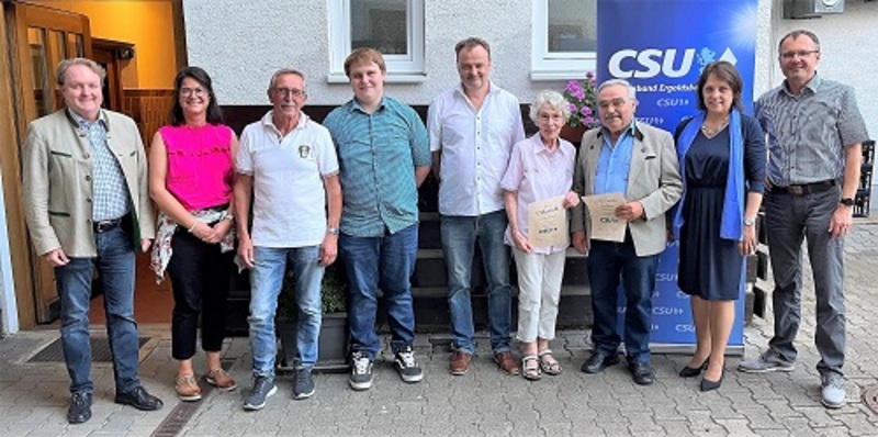 Ortshauptversammlung der CSU Ergoldsbach
